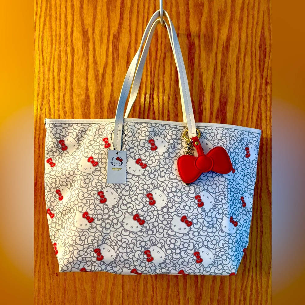 Rare Hello Kitty Collectible 45th Anniversary Tote Exclusive Japan NWT Sanrio